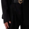 Wool Five Pleat Tailored Trousers Wool Five Pleat Tailored Trousers