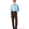 Wool Five Pleat Trousers Wool Five Pleat Trousers