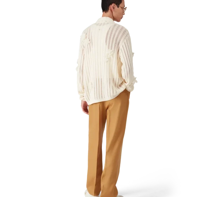 Wool Pleated Chinos Wool Pleated Chinos