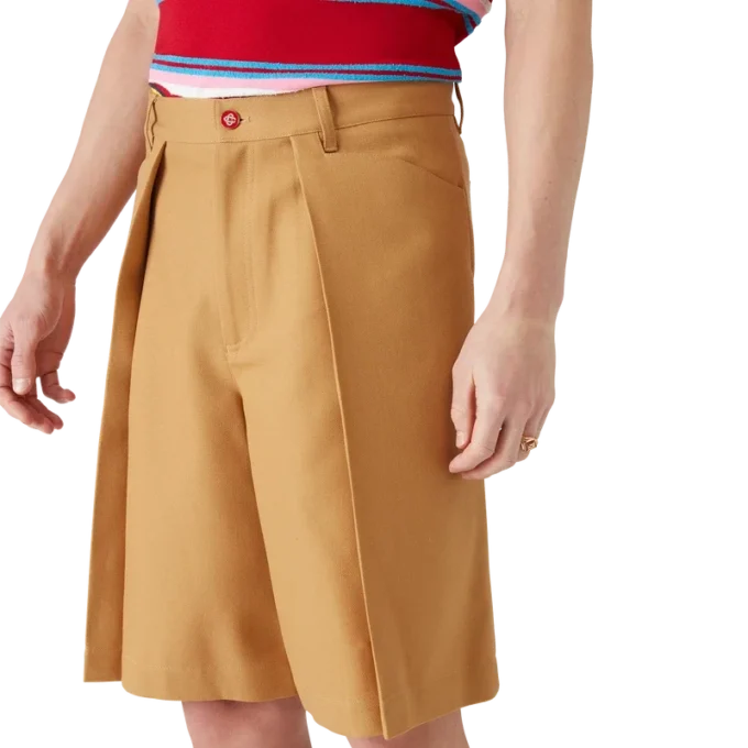 Wool Pleated Shorts Wool Pleated Shorts
