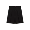Wool Pleated Tailored Shorts Wool Pleated Tailored Shorts