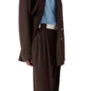 Wool Pleated Tailored Trousers Wool Pleated Tailored Trousers