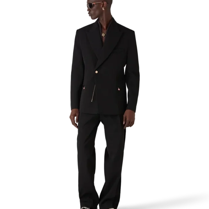 Wool Double Breasted Jacket Wool Double Breasted Jacket