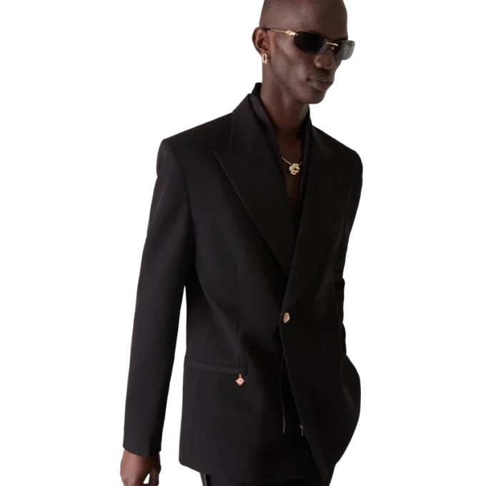 Wool Double Breasted Jacket Wool Double Breasted Jacket