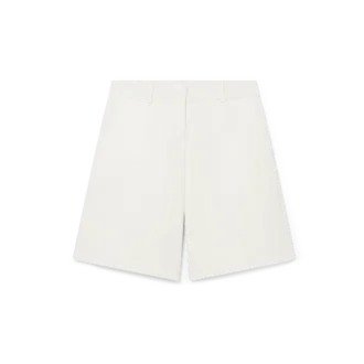 Wool Relaxed Tailored Shorts