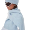 Wool Rib Ski Scarf