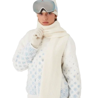 Wool Rib Ski Scarf Wool Rib Ski Scarf
