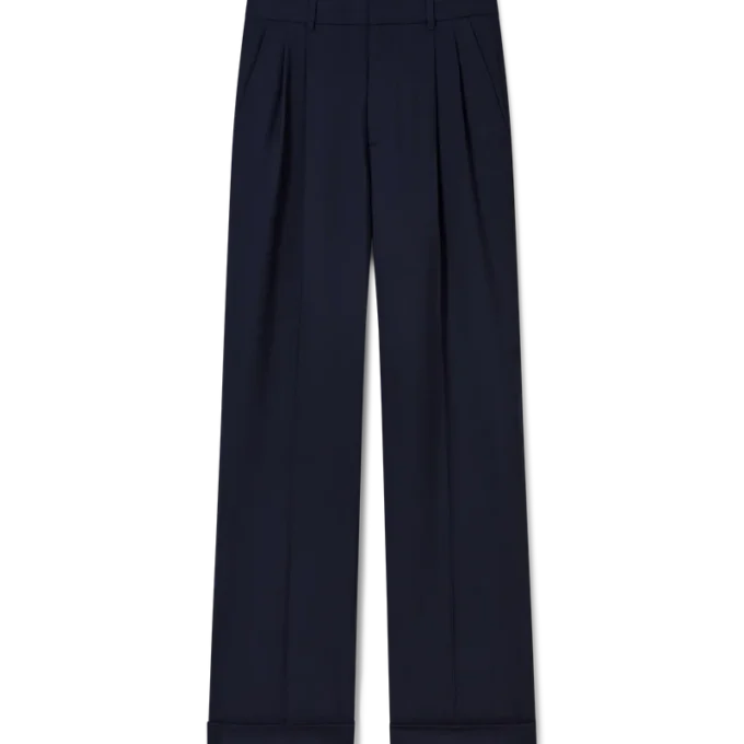 Wool Tailored Pleated Trousers Wool Tailored Pleated Trousers