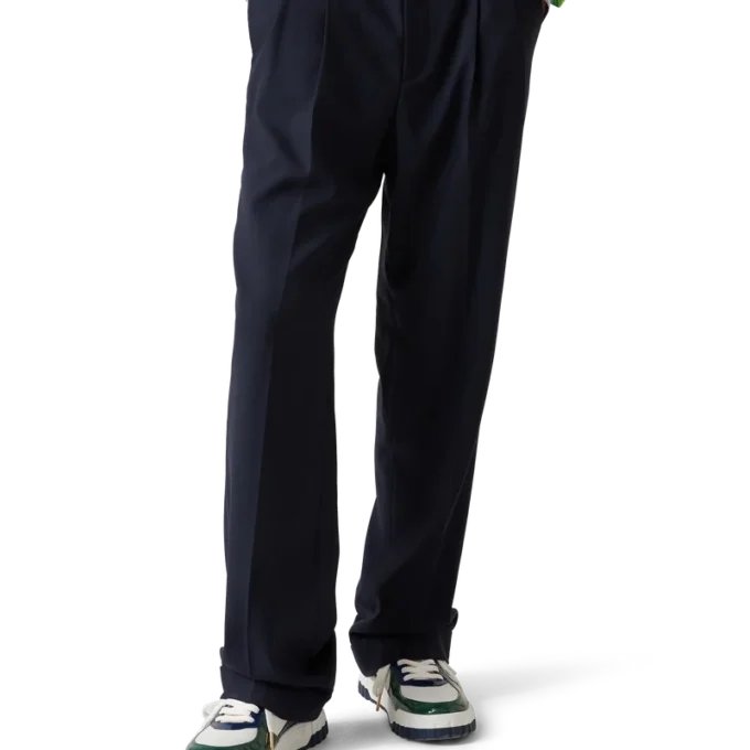 Wool Tailored Pleated Trousers Wool Tailored Pleated Trousers