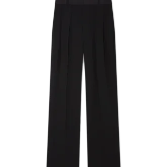Wool Tailoring Pleated Trousers