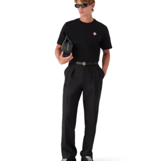 Wool Tailoring Pleated Trousers