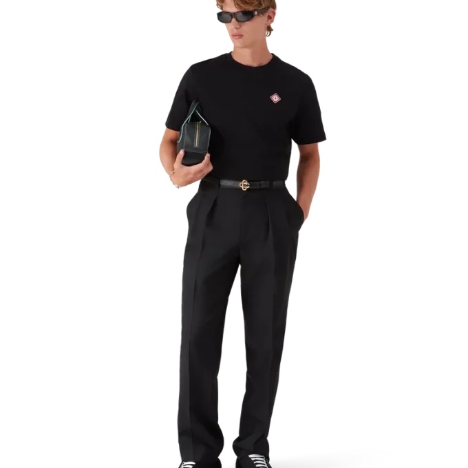 Wool Tailoring Pleated Trousers Wool Tailoring Pleated Trousers