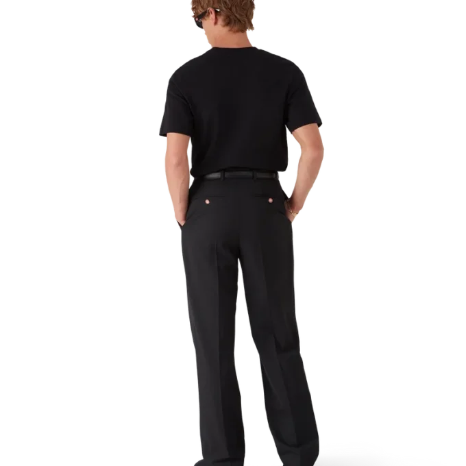 Wool Tailoring Pleated Trousers Wool Tailoring Pleated Trousers