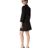 Wool Tailoring Wrap Skirt