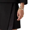 Wool Tailoring Wrap Skirt